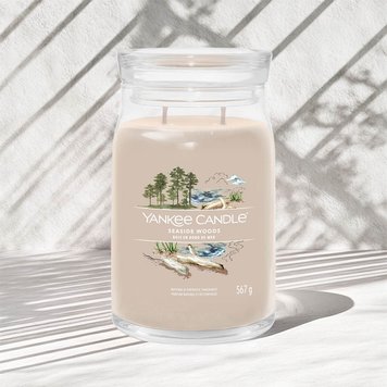 Ароматическая свеча Seaside Woods Large Yankee Candle