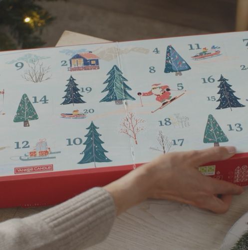 Корпоративный подарок - Набор на 24 свечи Yankee Candle