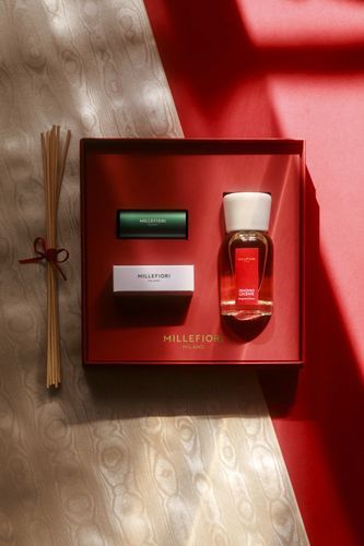 Корпоративний подарунок - Подарунковий набір Zenzero Lucente Millefiori Milano (дифузор+ароматизатор в авто)