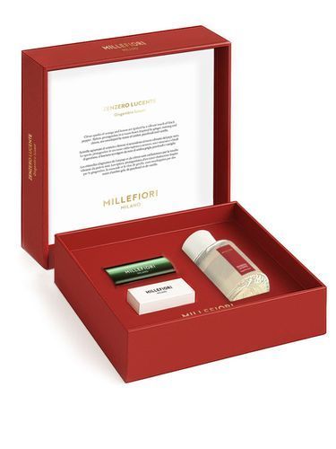Корпоративний подарунок - Подарунковий набір Zenzero Lucente Millefiori Milano (дифузор+ароматизатор в авто)