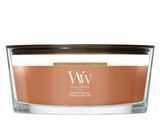 Ароматическая свеча с нотами тыквы и специй Woodwick Ellipse Pumpkin Praline 453 г