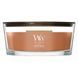 Ароматическая свеча с нотами тыквы и специй Woodwick Ellipse Pumpkin Praline 453 г