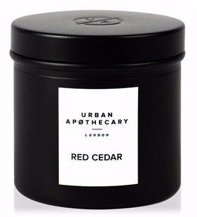 Ароматична travel свічка з деревно-цитрусовим ароматом Urban apothecary Red cedar 175 г
