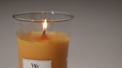 Ароматическая свеча с нотами сосны, свежего воздуха и кашемира Woodwick Medium Evergreen Cashmere 275 г