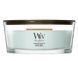 Ароматическая свеча с нотами океана и кедра Woodwick Ellipse Sagewood & Seagrass 453 г