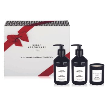 Набір Oudh Geranium Body & Home Collection - гель для душу, лосьйон 300 мл, свічка 70 г