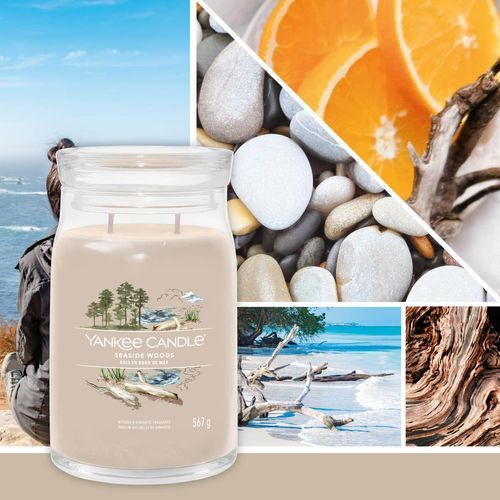 Ароматична свічка Seaside Woods Medium Yankee Candle