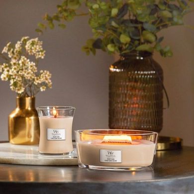 Ароматична свічка з ароматом іланг-ілангу і туберози Woodwick Ellipse Solar Ylang 453 г