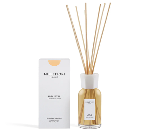 Диффузор ароматический Lime & Vetiver Millefiori Milano 250 мл