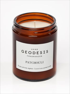 Ароматическая свеча с древесным ароматом Geodesis Patchouli 150 г