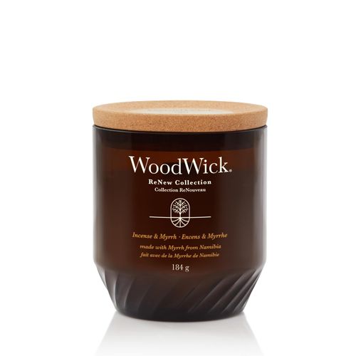 Свічка з прянощами Incense & myrrh RENEW Woodwick