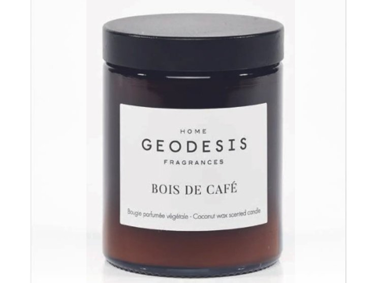 Ароматическая свеча с кофейным ароматом Geodesis Coffee wood 150 г