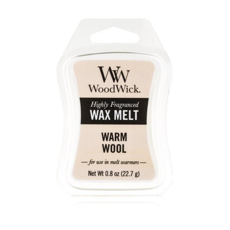 Аромавоск для аромаламп Woodwick Warm Wool 23 г