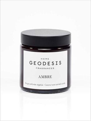 Ароматическая свеча с ароматом йодированной амбры Geodesis Amber 90 г