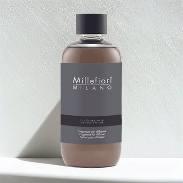 Рефил для диффузора с нотами чая и розы Black Tea Rose Millefiori Milano 250 мл