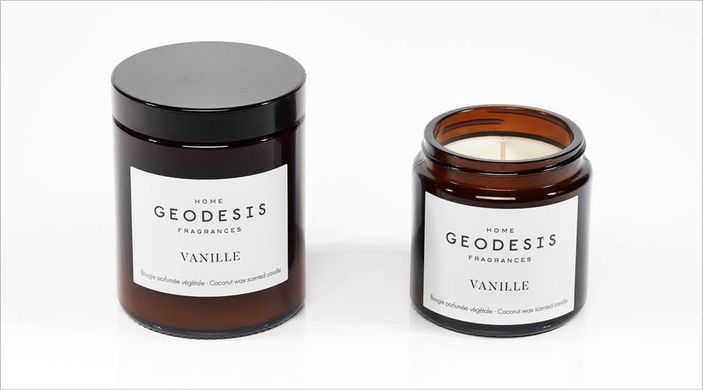 Ароматична свічка з ароматом ванілі Geodesis Vanilla 150 г