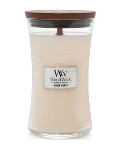 Ароматическая свеча с ароматом апельсинового цуката Woodwick Large White Honey 609 г