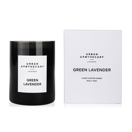 Ароматическая свеча с ароматами лаванды, мяты и зелени Urban apothecary Green lavender 300 г