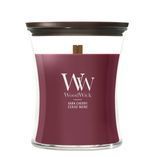 Ароматична свічка з ароматом темної вишні Woodwick Medium Dark Cherry 275 г