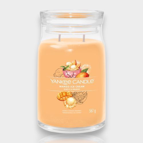 Ароматична свічка Mango Ice Cream Large Yankee Candle