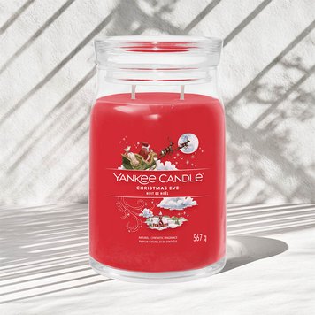 Ароматическая свеча Christmas Eve Large Yankee Candle