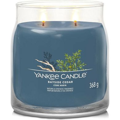 Ароматична свічка Bayside Cedar Medium Yankee Candle