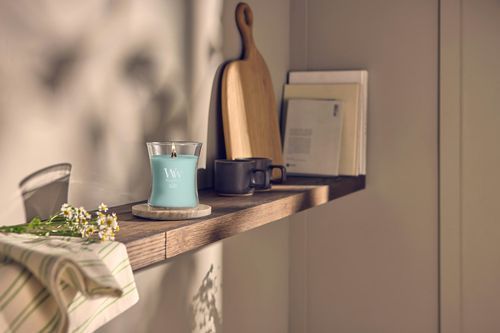 Ароматическая свеча с нотами морского бриза Woodwick Medium Sea Spray 275 г