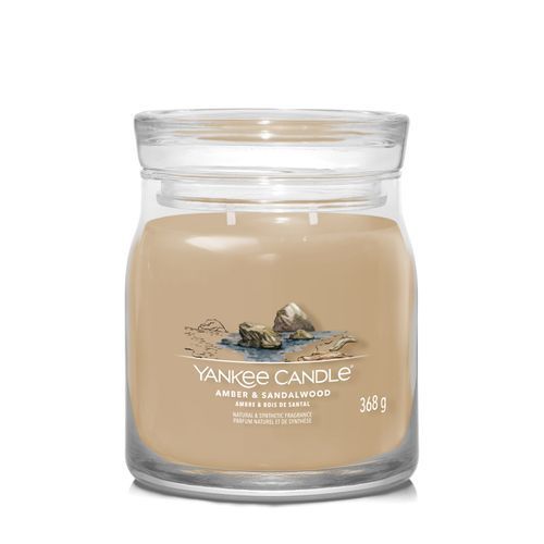 Ароматическая свеча Amber & Sandalwood Medium Yankee Candle