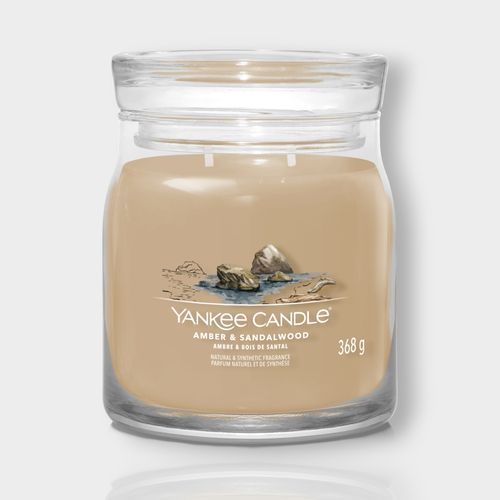Ароматическая свеча Amber & Sandalwood Medium Yankee Candle