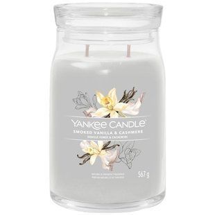 Ароматична свічка Smoked Vanilla & Cashmere Large Yankee Candle