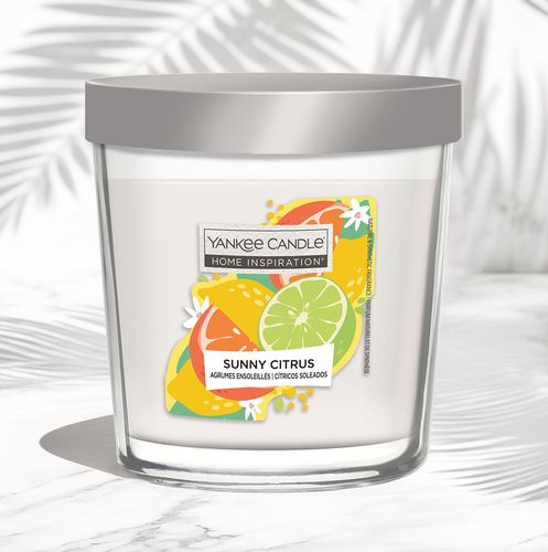 Ароматическая свеча Sunny Citrus Yankee Candle Home Inspiration Value Tumbler