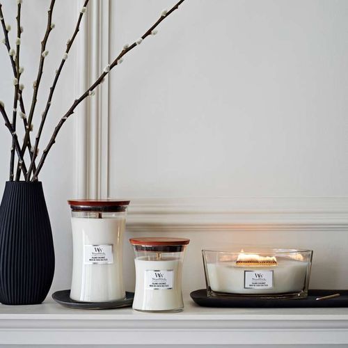 Ароматична свічка з ароматом кокоса та ананаса Woodwick Large Island Coconut 609 г
