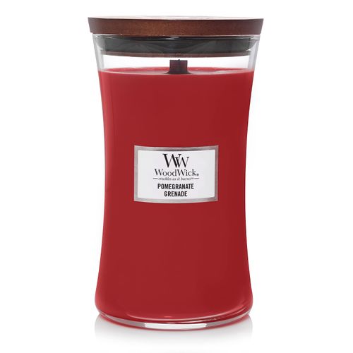 Ароматическая свеча с ароматом граната и смородины Woodwick Large Pomegranate 609 г