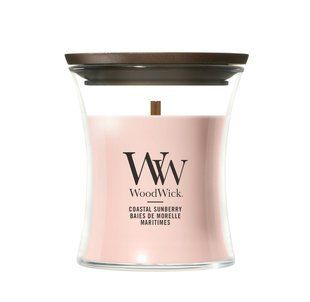 Ароматична свічка з дуже ніжними нотами Woodwick Mini Coastal Sunberry 85 г