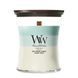 Ароматическая свеча с трехслойным ароматом Woodwick Medium Trilogy Driftwood Shores 275 г