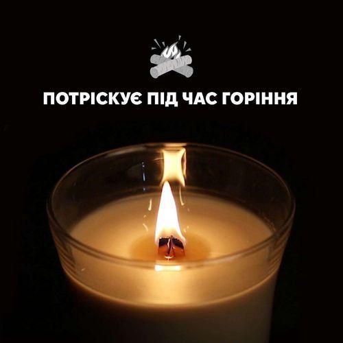 Ароматическая свеча с ароматом чистой ванили Woodwick Medium Vanilla Bean 275 г