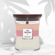 Ароматична свічка з ніжними нотами Woodwick Medium Trilogy Blooming Orchard 275 г