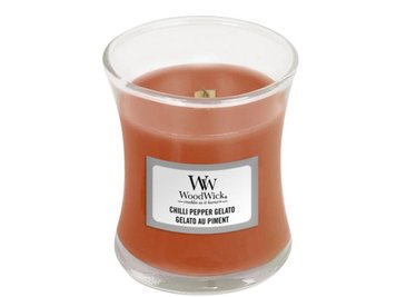 Ароматическая свеча с красным перцем и ванилью Woodwick Medium Chilli Pepper Gelato 275 г