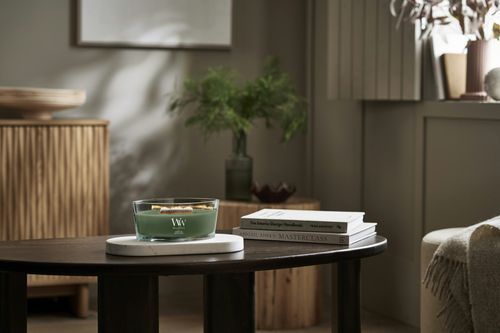 Ароматическая свеча с ароматом свежесрезанной ели Woodwick Ellipse Fraser Fir 453 г