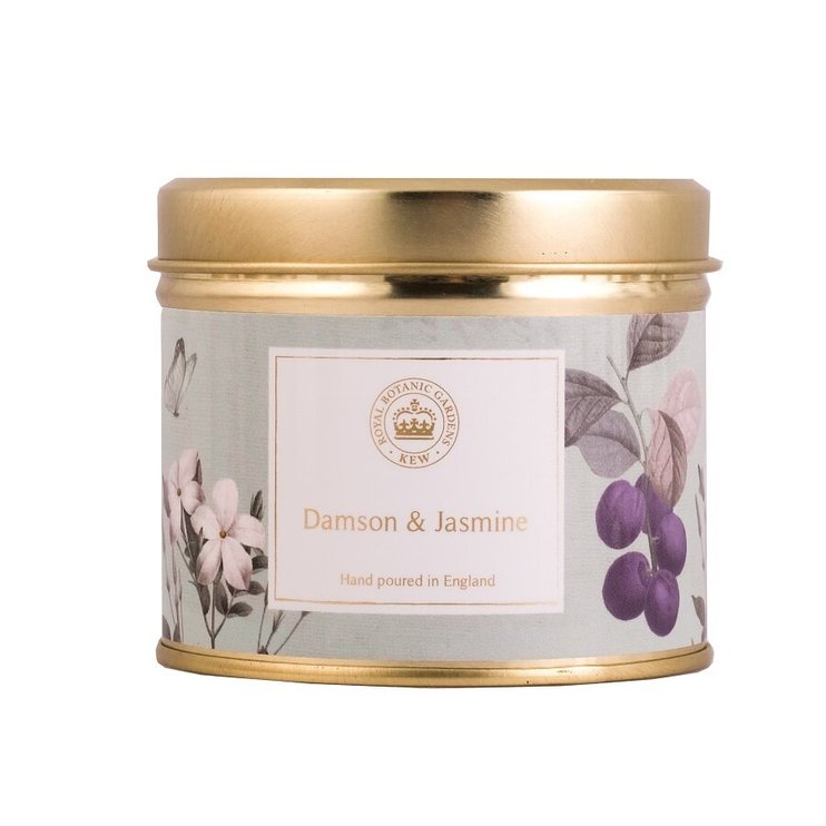 Ароматична travel свічка з ароматом чорносливу і жасмину Kew aromatics Damson, Jasmine 160 г