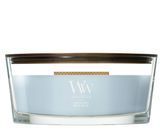 Ароматична свічка з ароматомсвіжості та чистоти Woodwick Ellipse Lakeside Mist 453 г